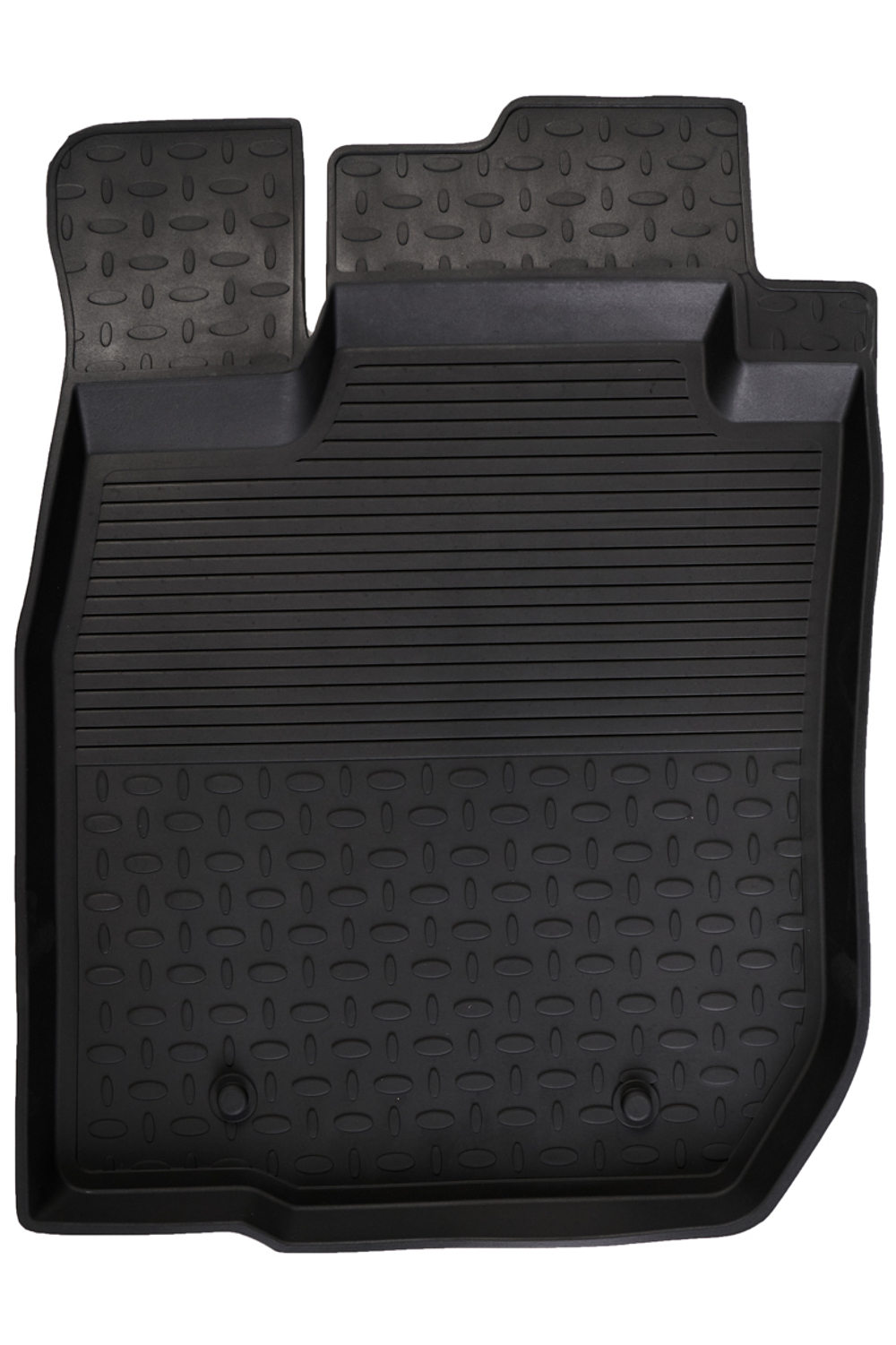 Резиновые коврики с высоким бортом для Lada Largus (пер. ряд) 2012-н.в., Seintex.98812