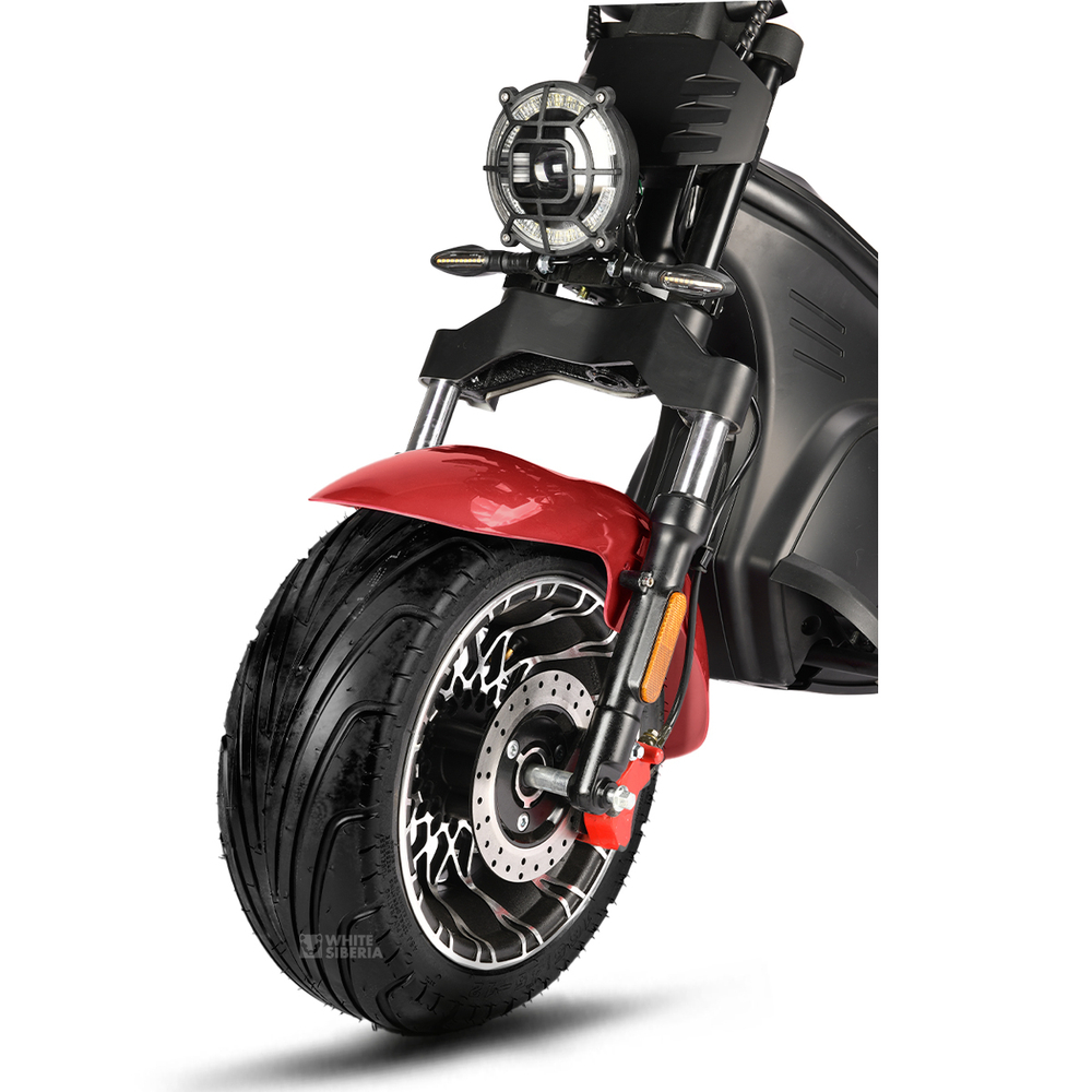 Электроскутер White Siberia BLACK SEA (RED) 5000W