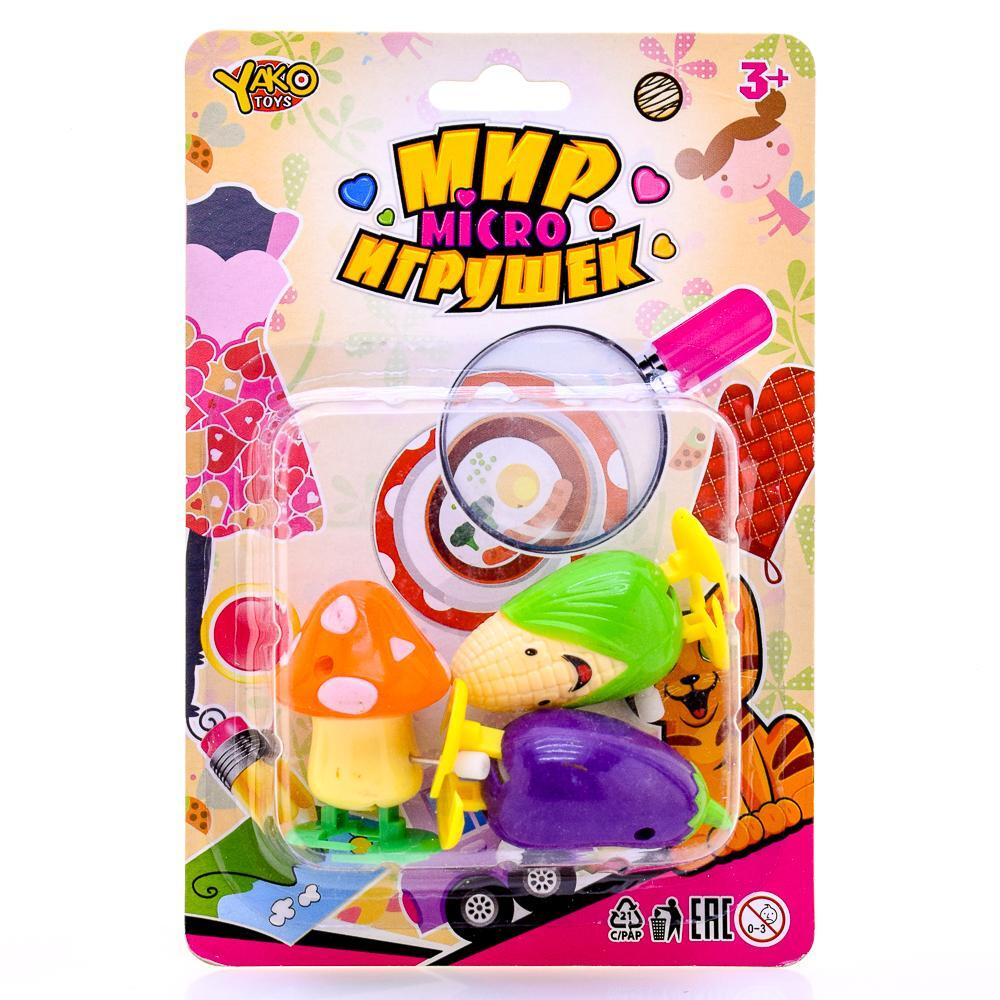 Набор заводных игрушек 3 шт. M8878