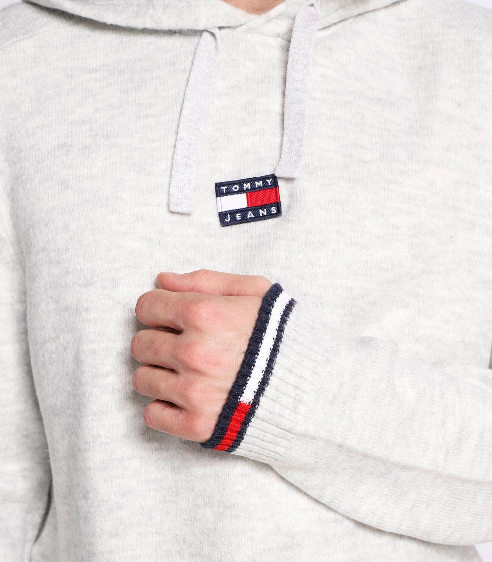 Худи badge Tommy Jeans - серый(DM0DM15067)