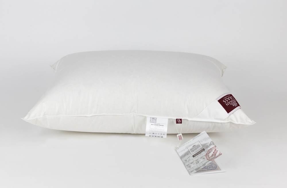 Подушка пуховая German Grass Sky Down Grass идея для подарка