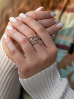 Кольцо ЩУПАЛЬЦА, серебро