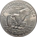 1 доллар 1974 (D) США Эйзенхауэр (Лунный). XF