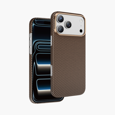 Чехол для iPhone 17 Pro Max KeepHone Kevlar Norra MagSafe Case Midas