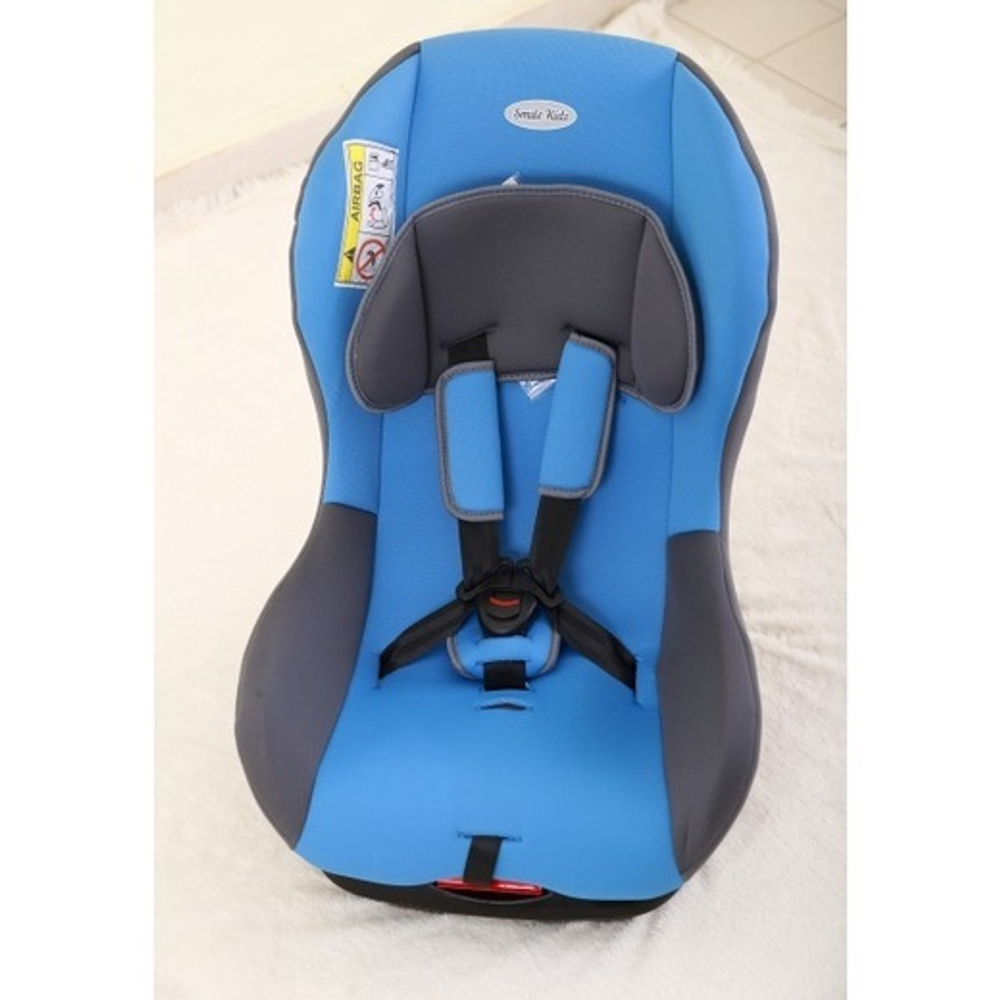Детское автомобильное кресло Smile Kids  «Joy» синий, гр. 0+/1, 0-18 кг, шт
