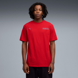 PUMA X SCUDERIA FERRARI МУЖСКАЯ ФУТБОЛКА PREMIUM, КРАСНЫЙ