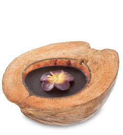 Decor and Gift 36-009 Свеча в кокосе (о.Бали)