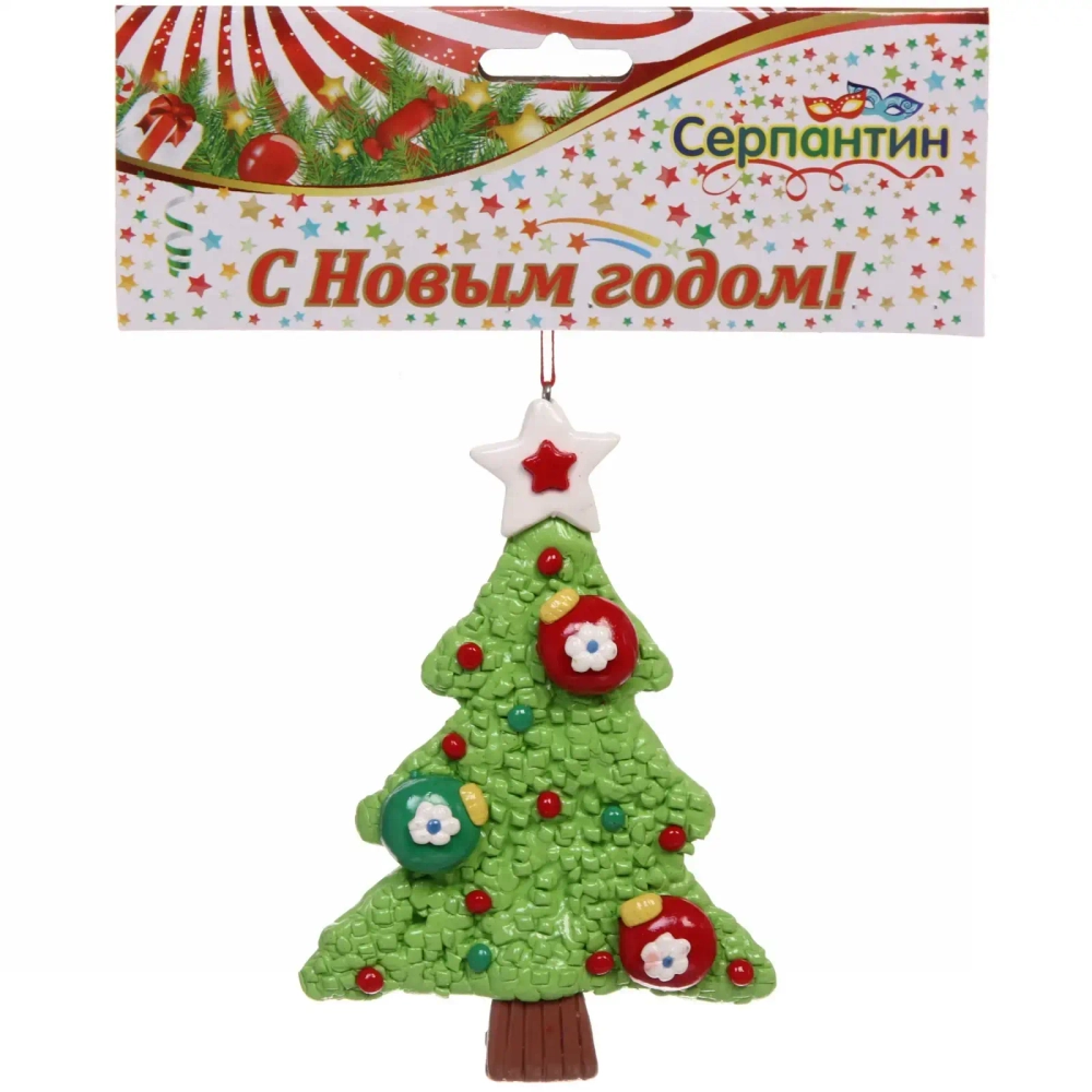 Подвеска Сandy «Ёлочка» 12,7 см, в ассортименте