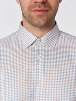 Сорочка мужская VESTER длинный рукав, клетка, хлопок-лиоцелл 50618 05