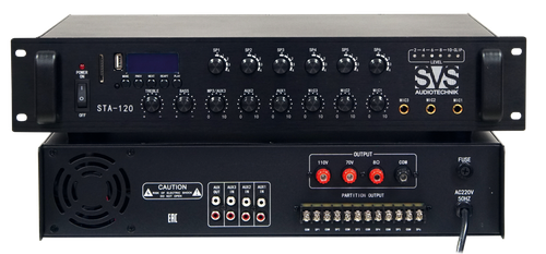 SVS Audiotechnik STA-120 Микшер-усилитель 6-зонный