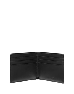 Кошелек Michael Kors Logo Wallet and Key Chain | Белый с черным