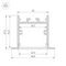 Профиль Arlight SL-LINIA49S-F-2000 ANOD BLACK 039389