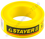 STAYER 0,075 мм х 12 мм х10 м, 0,16 г/см3, Фумлента (12360-12-016)
