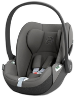 Коляска Cybex Coya Matt Black Frame Cloud T i-Size Mirage Grey Plus Leaf Green с дождевиком и бампером