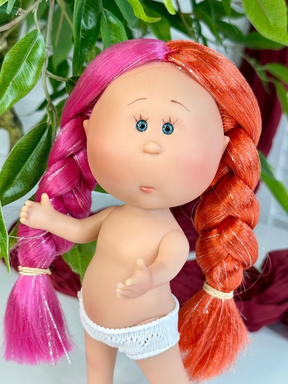 Кукла Nines виниловая 23см Little Mia без одежды (3199W1A-2)