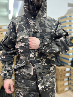 Костюм Горка 6 флис лайт / осень-зима / серый мультикам