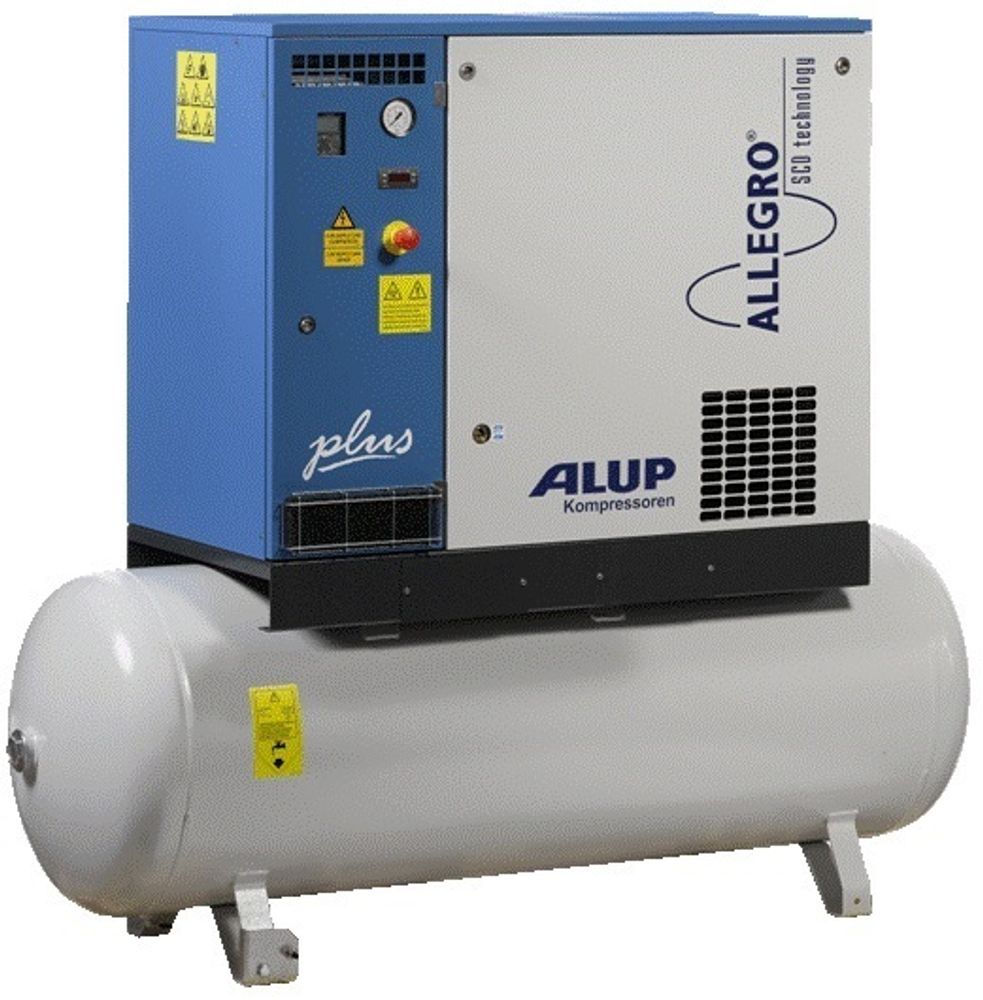 Винтовой компрессор Alup Allegro 11 500L plus