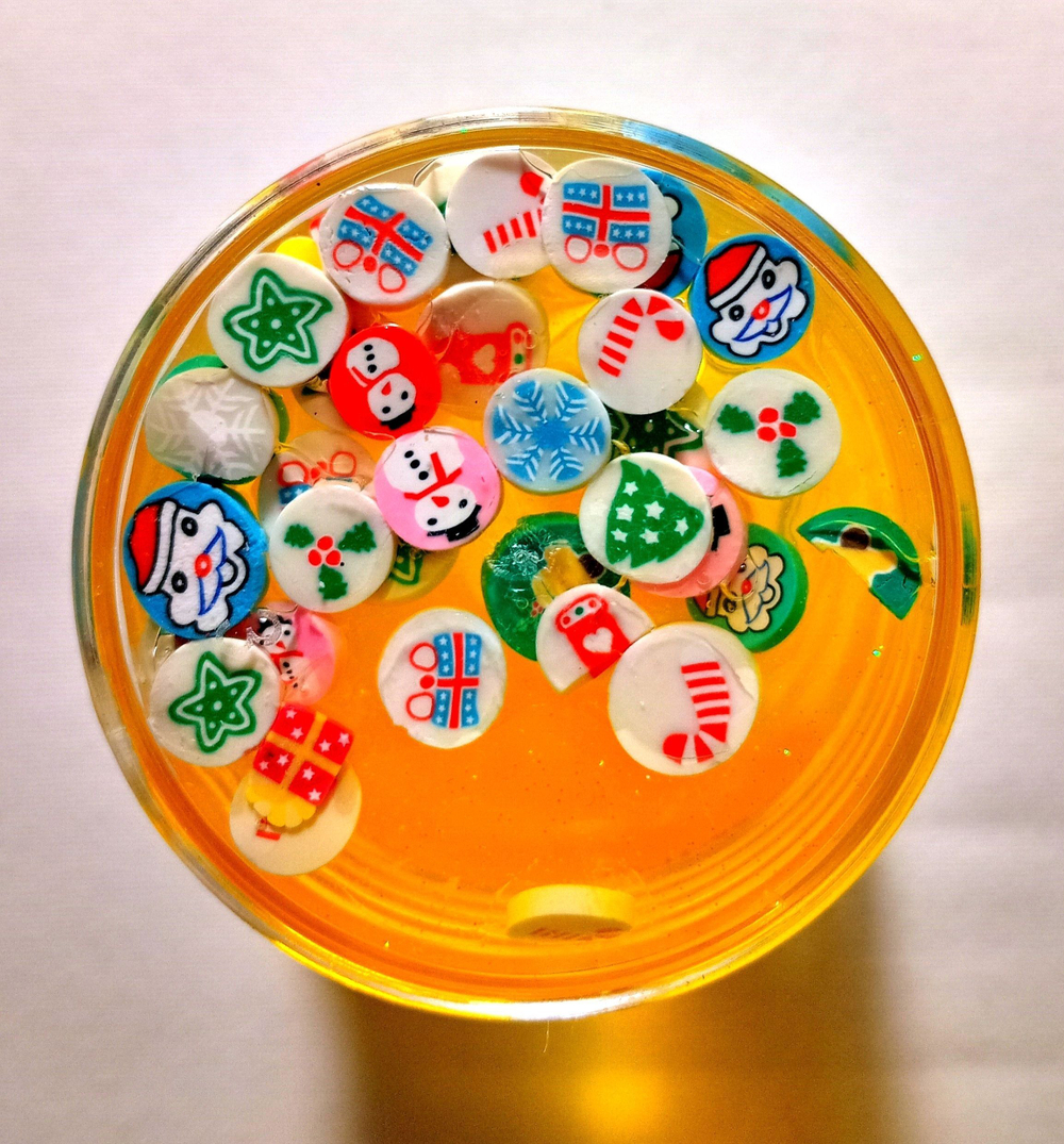 "Бочка Слайма" детская игрушка с 3-х лет, 240 мл, цвет жёлтый, красно-тёмно-синяя крышка