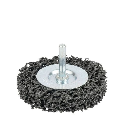 Щетка дисковая 75 мм для дрели, проволока пористый полимер-абразив Yoko