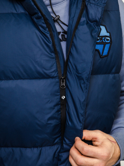 Жилет "НОХО" утеплённый, унисекс, цвет "Полярная ночь"