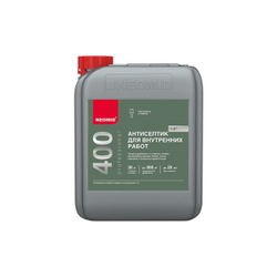 Антисептик для внутренних работ Neomid 400, концентрат, 5 кг