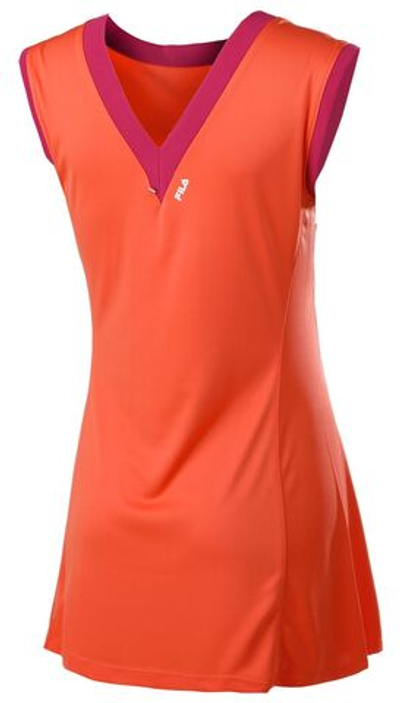 Теннисное платье Fila Dress Isabella W - hot coral