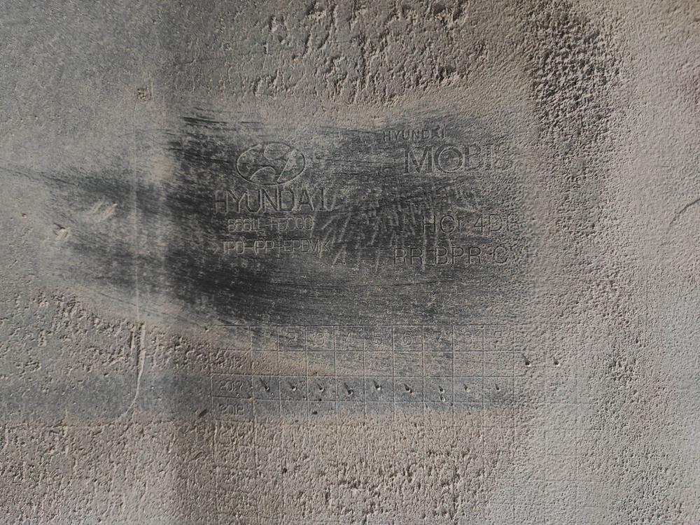 Бампер задний Hyundai Solaris 2 (HCR) 17-20 Б/У Оригинал 86611H5000