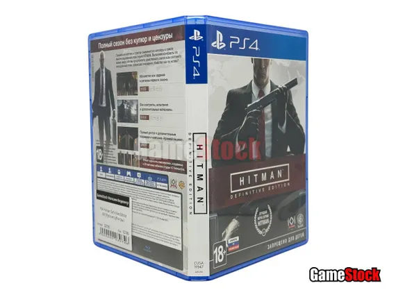 PS4 Hitman Definitive Edition (Б/У, Русские субтитры, CUSA-11947)