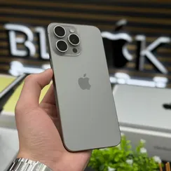 Б/У Телефон Apple IPhone 15 Pro Max 512Gb Natural Titanium 80% (HH66N25326)