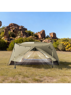 Палатка Naturehike Mongar PRO 2-местная, алюминиевый каркас, олива (зеленая)