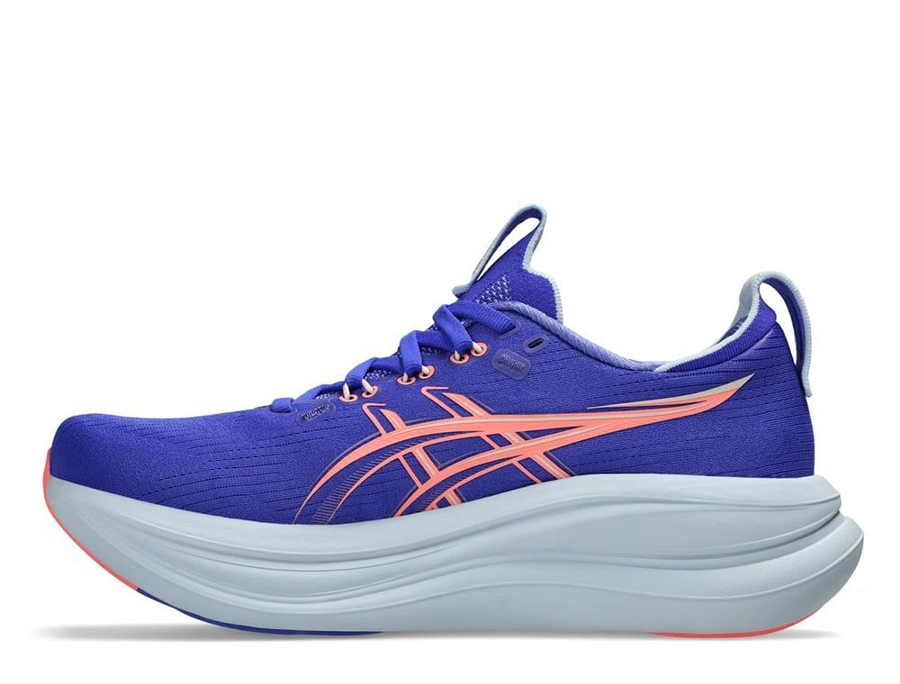 Кроссовки для бега женские Asics Gel-Nimbus 28 W кобальтово-оранжевые