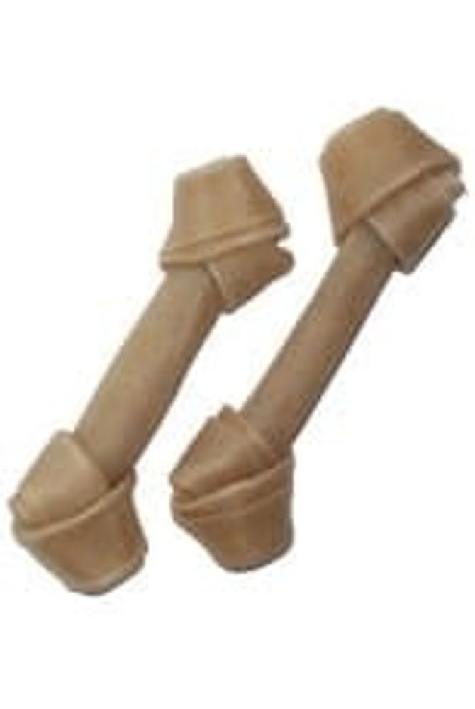 ЛАКОМСТВО КОСТЬ С УЗЛОМ БЕЛАЯ 10-11см 30-40г 1502