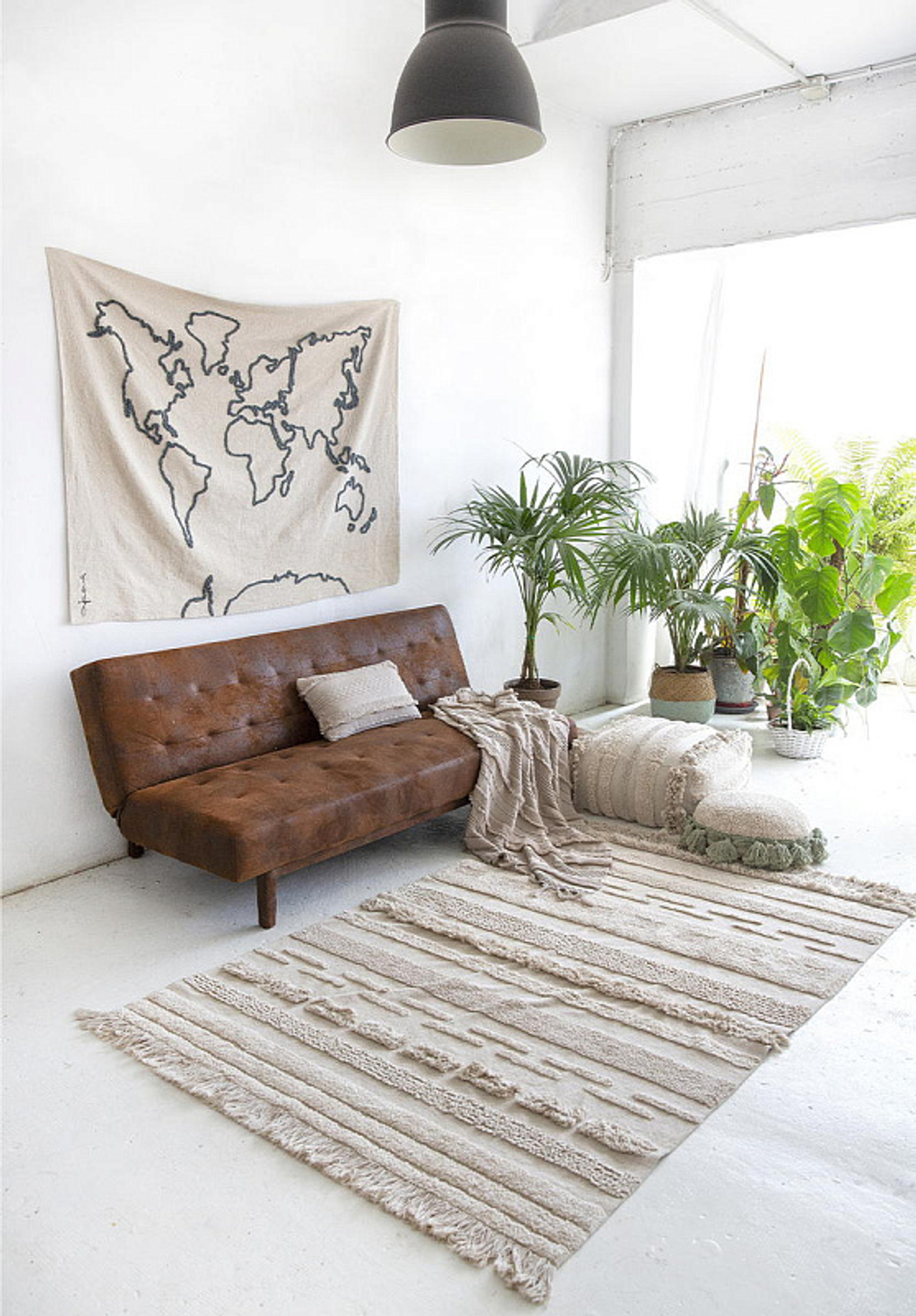 Ковер Lorena Canals Воздушные дюны белые 140х200 см