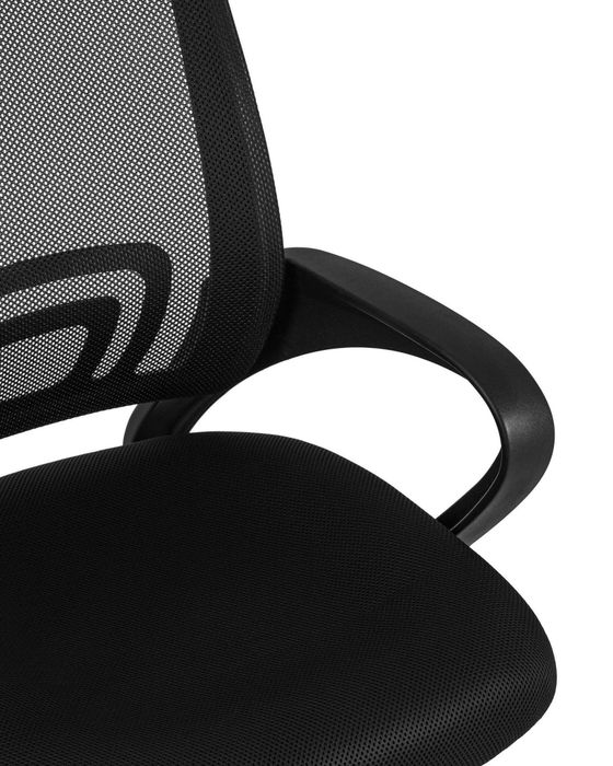 Кресло офисноеs Simple черное TopChairs