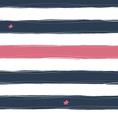 Крупная полоска со звездой