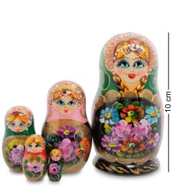 Народные промыслы МР-41/ 4-A Матрешка 5м «Алевтина» мал.