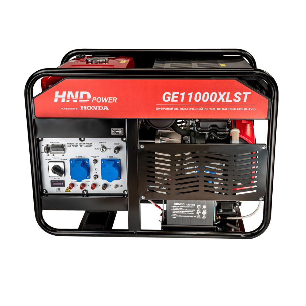 Генератор бензиновый HND (Honda) GE 11000 XLST