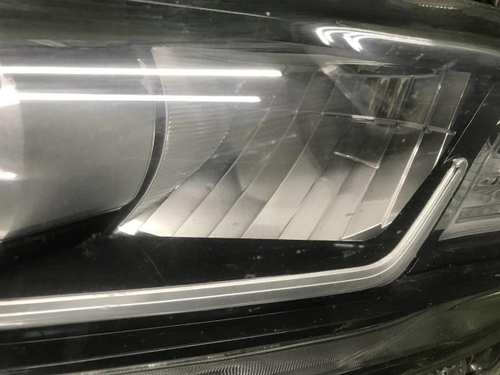 Битая Фара левая Toyota LC Prado 150 (17-нв) LED