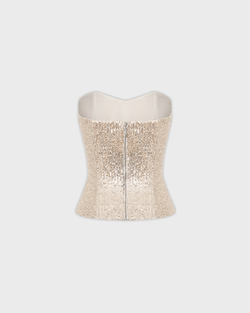 Корсет из пайеток