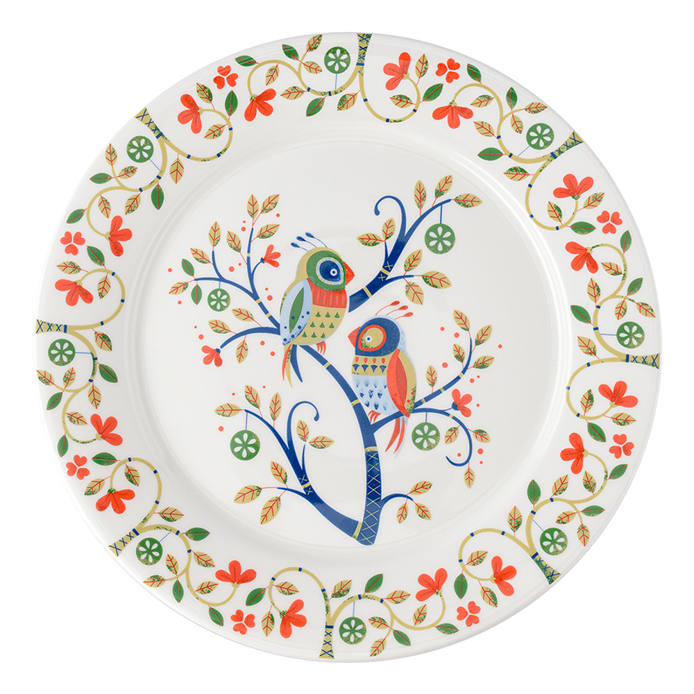 Набор тарелок love birds из коллекции birds of paradise в подарочной упаковке, D28 см, 2 шт.