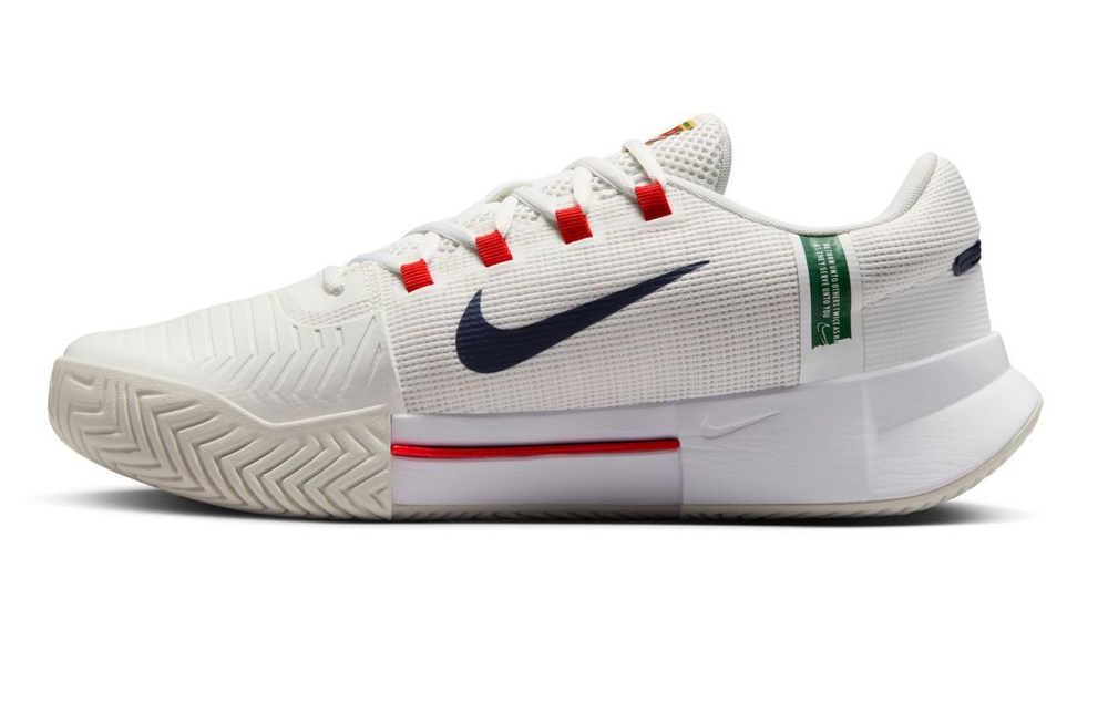 Мужские кроссовки теннисные Nike Zoom GP Challenge 1 - белый