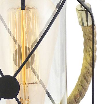 Настольная лампа 1*E27 49283 черный BRADFORD Eglo