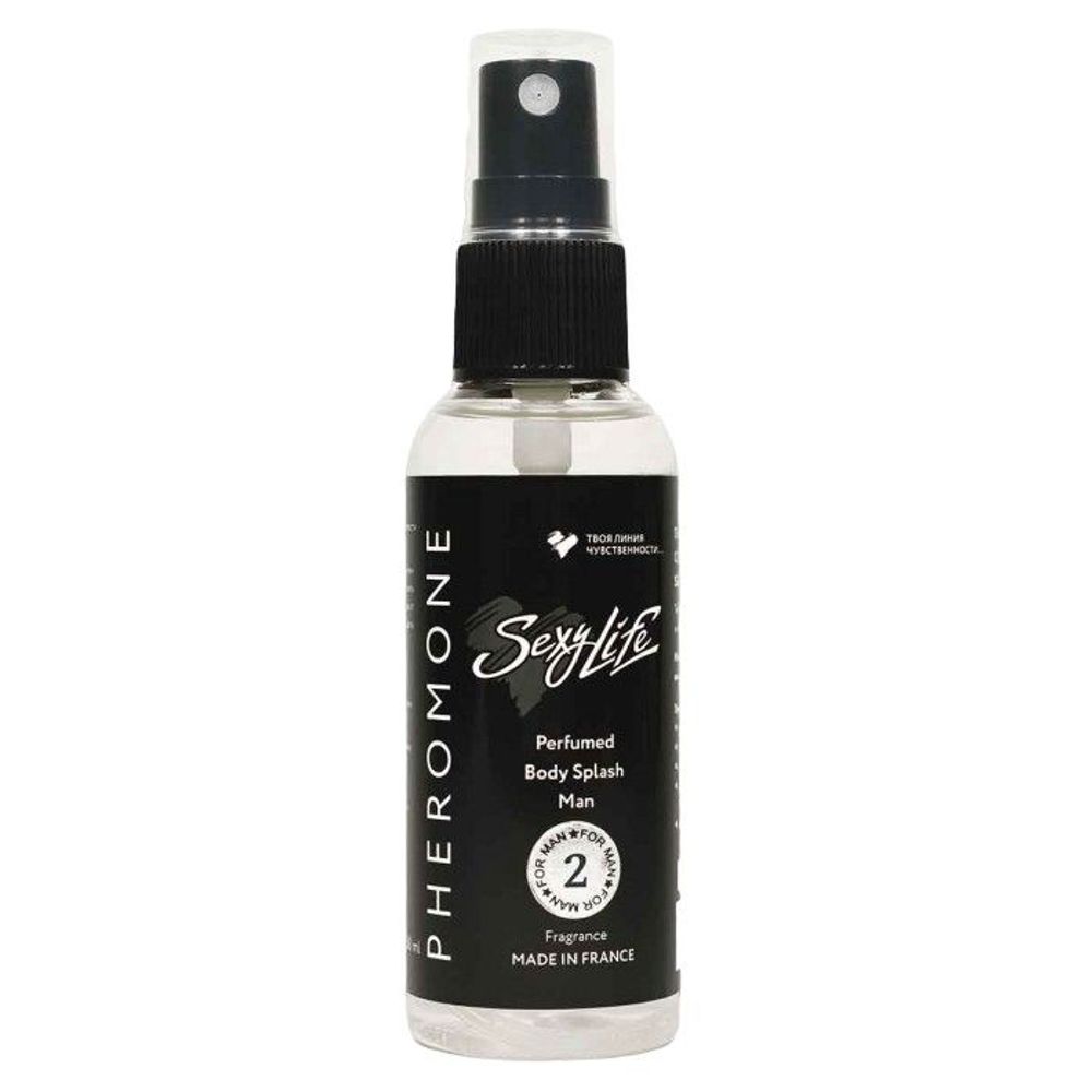 Мужской парфюмированный спрей с феромонами Sexy Life №2 - 50 мл. Мужской парфюмированный спрей с феромонами Sexy Life №2 - 50 мл.