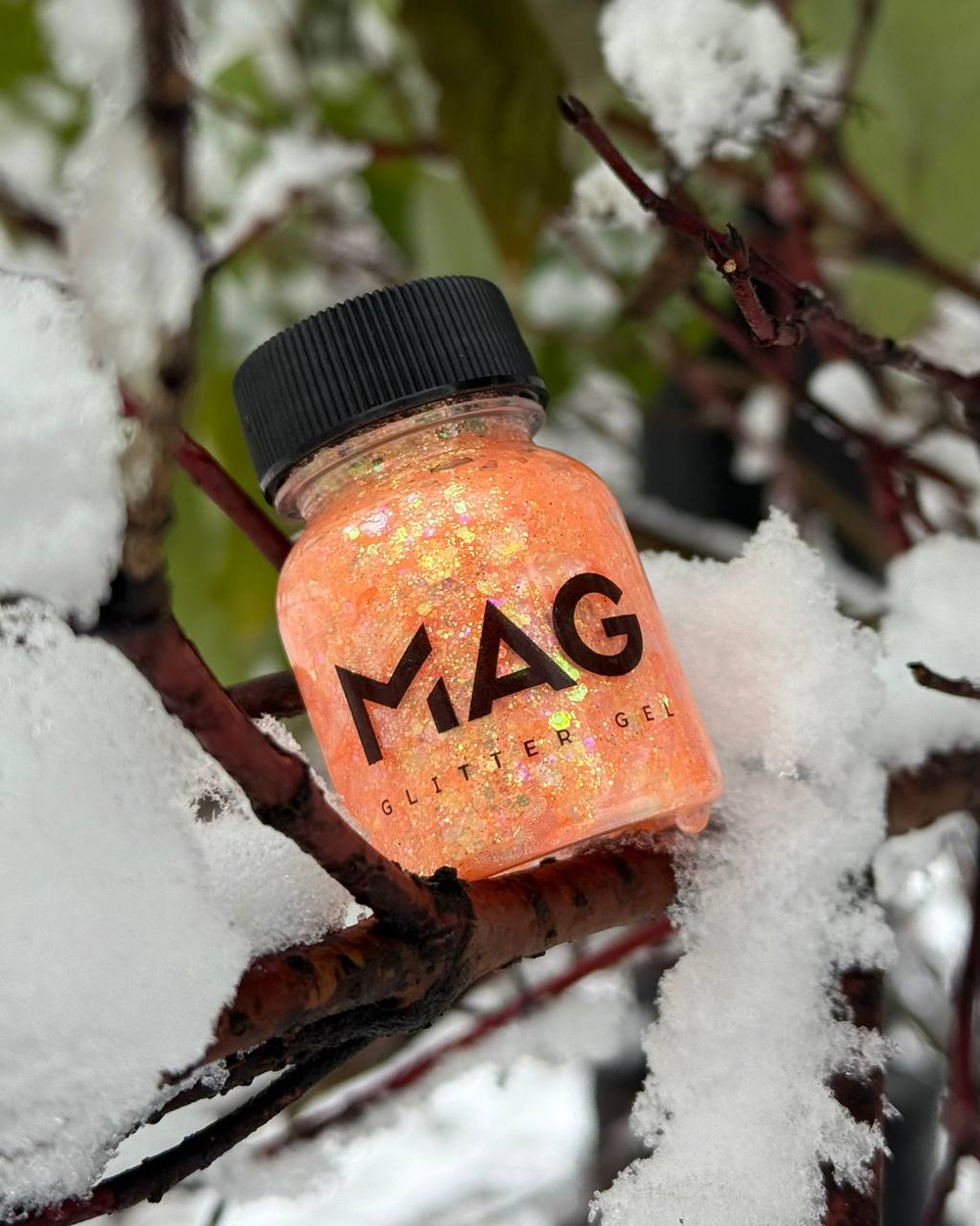 Гель-блестки MAG Персик 38 гр