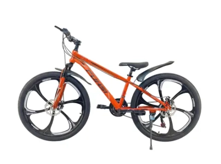 Велосипед Fuhsi 26" 21скор (стальная рама, диск. тормоз, литые диски) Оранжевый (FU-26/6-1)