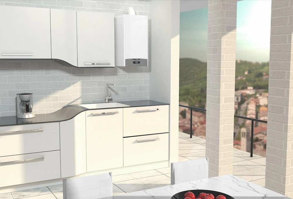 Котел газовый одноконтурный Ariston CLAS XC SYSTEM 24 FF NG (24 кВт)