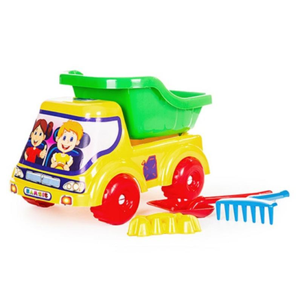 Машина с лопаткой и граблями