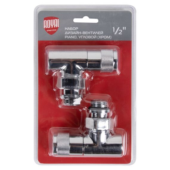 Набор дизайн-вентилей PIANO, угловой (хром) 1/2quot; купить в Москве и Московской области по низкой цене с доставкой по России — (4) Набор дизайн-вентилей PIANO, угловой (хром) 1/2quot; — (4)