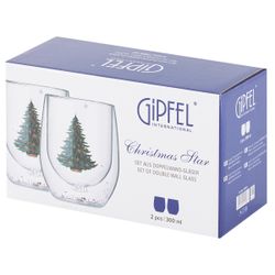 Набор стаканов Gipfel Christmas Star 52498 300 мл 2 предмета