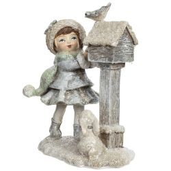 GAEM Фигурка декоративная "Девочка", L11,5 W6 H14 см